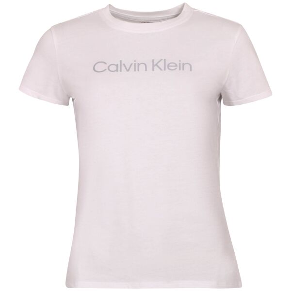 Calvin Klein S/S T-SHIRTS Damenshirt, Weiß, Größe M