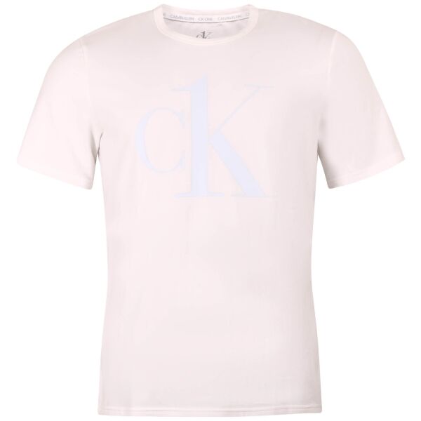 Calvin Klein S/S CREW NECK Мъжка тениска, бяло, размер