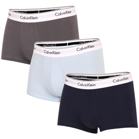 Calvin Klein MODERN CTN STRETCH-TRUNK 3PK - Pánske boxerky