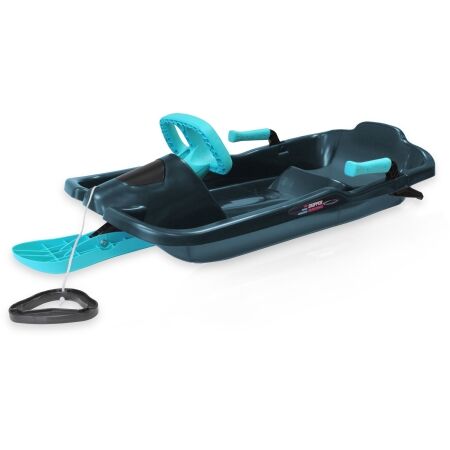 Gizmo Riders SKIPPER - Plastic sled with a steering wheel