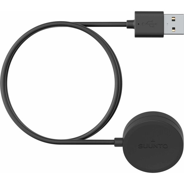 Suunto PEAK USB CABLE Кабел за зареждане, черно, Veľkosť Os