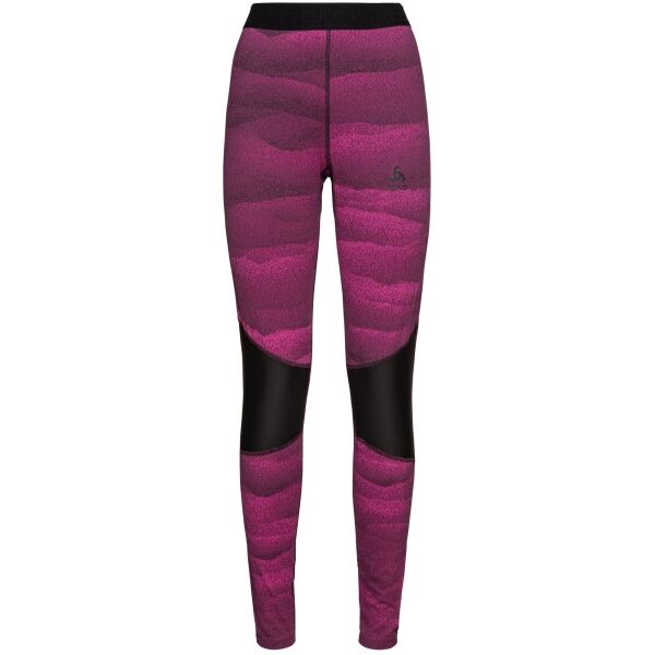 Odlo BL BOTTOM LONG WHISTLER ECO Női funkcionális leggings, rózsaszín, méret L