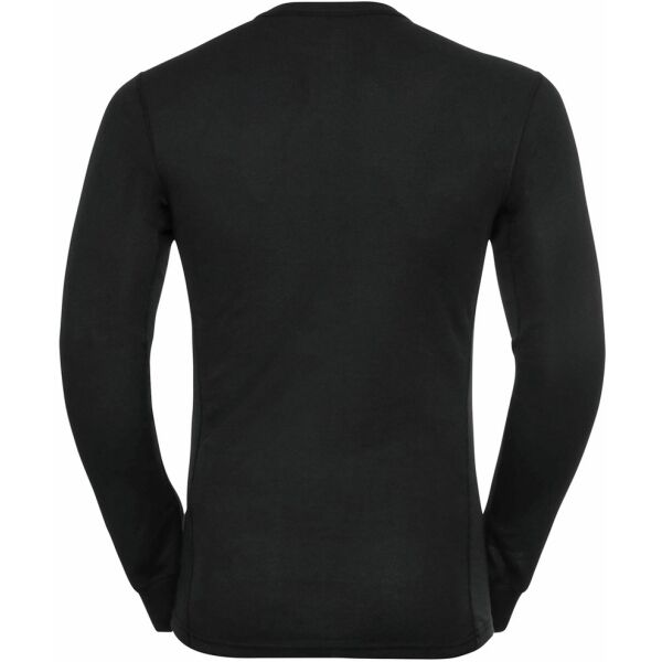 Odlo ACTIVE WARM ECO BL TOP CREW Мъжка функционална тениска, черно, Veľkosť L