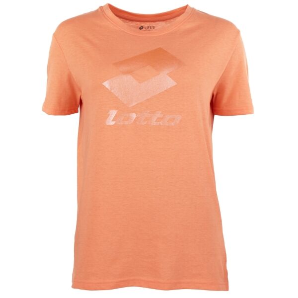 Lotto SMART W III TEE Дамска тениска, цвят сьомга, размер