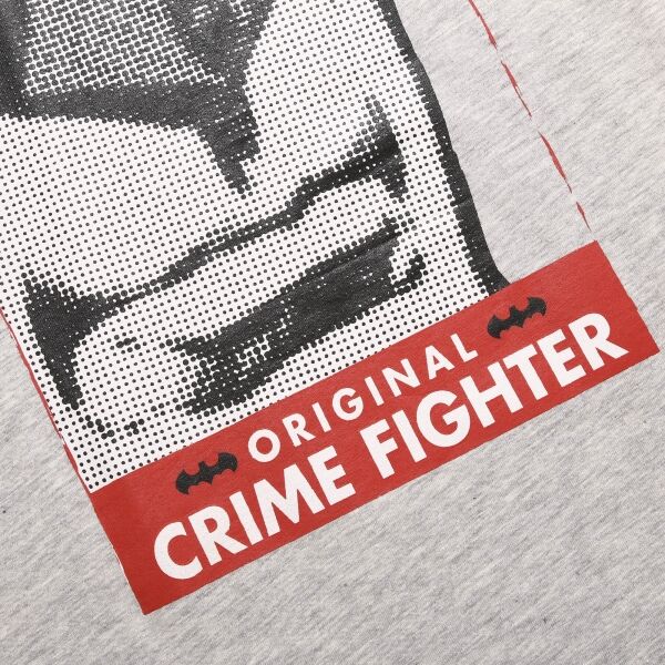 Warner Bros BATMAN FIGHT Herrenshirt, Grau, Größe XL