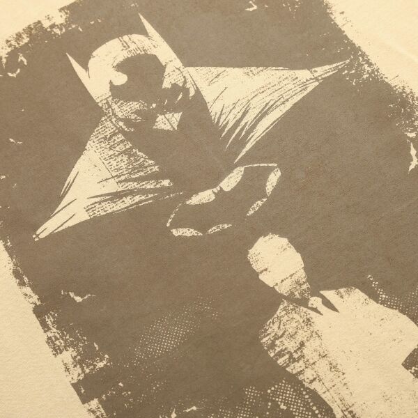 Warner Bros BATMAN CRUSADER Herrenshirt, Beige, Größe XXL