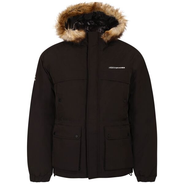 Northfinder ARIAN Férfi kabát, fekete, méret 2XL