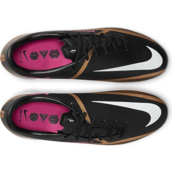 Nike PHANTOM GT2 ACADEMY IC Мъжки обувки за зала, черно, Veľkosť 44.5