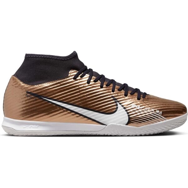 Nike ZOOM SUPERFLY 9 ACADEMY IC Мъжки обувки за зала, златно, размер 46