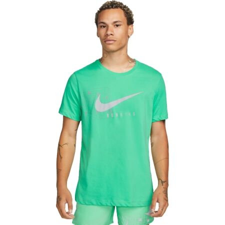 Nike NK DF TEE RUN DIV DFC SS - Pánske bežecké tričko