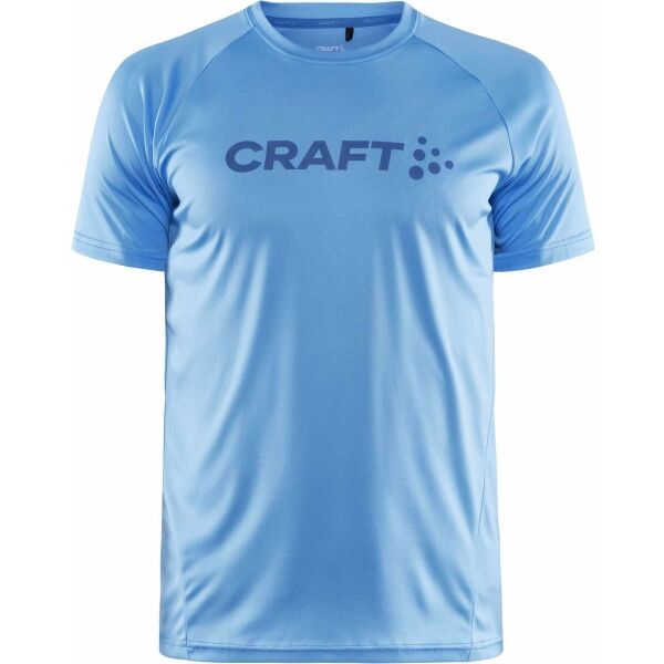 Craft CORE ESSENCE LOGO TEE M Férfi funkcionális póló, kék, méret XL