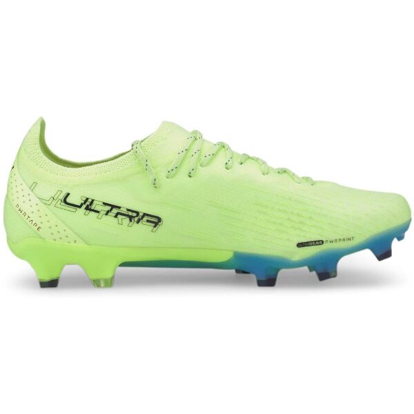 Puma ULTRA ULTIMATE FG/AG WMS Ghete De Fotbal Femei, Verde Deschis, Veľkosť 37.5