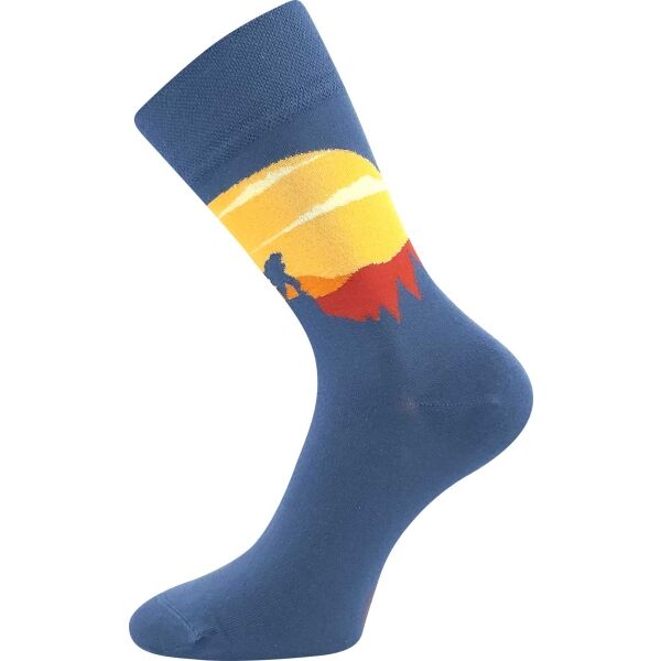Lonka KEMP Универсални чорапи, синьо, Veľkosť 35-38