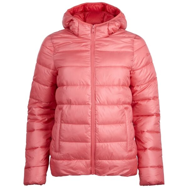 Champion HOODED POLYFILLED JACKET Női kabát, rózsaszín, méret L