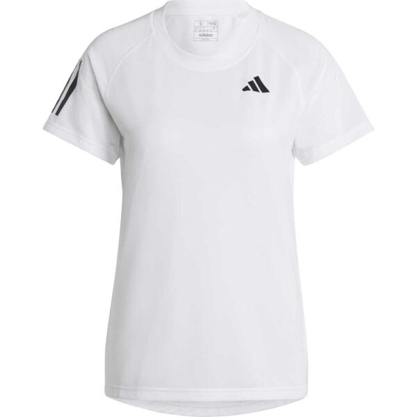 adidas CLUB TEE Дамска тениска за тенис, бяло, размер