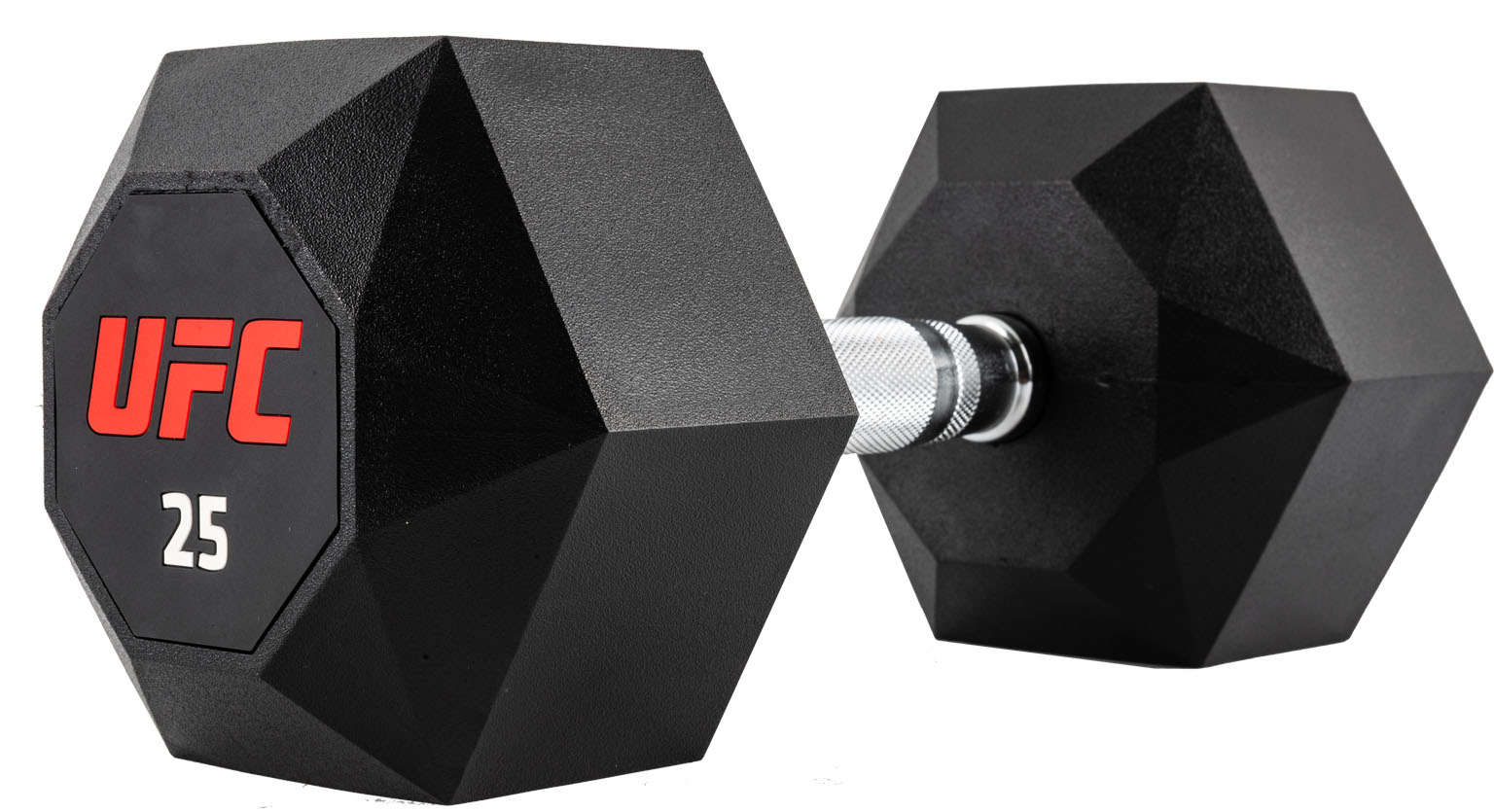One-hand hexagonal dumbbell