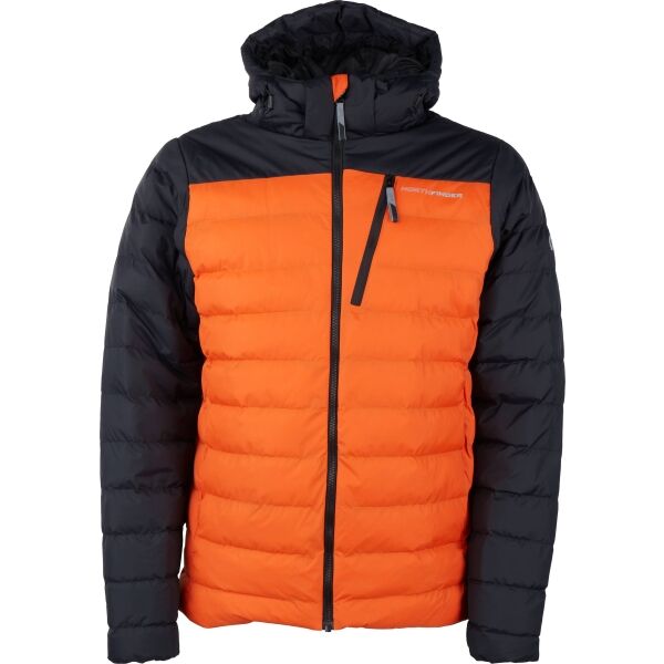 Northfinder JARREDH Férfi kabát, narancssárga, méret M