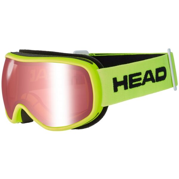 Head NINJA Детски очила за ски, жълто, размер