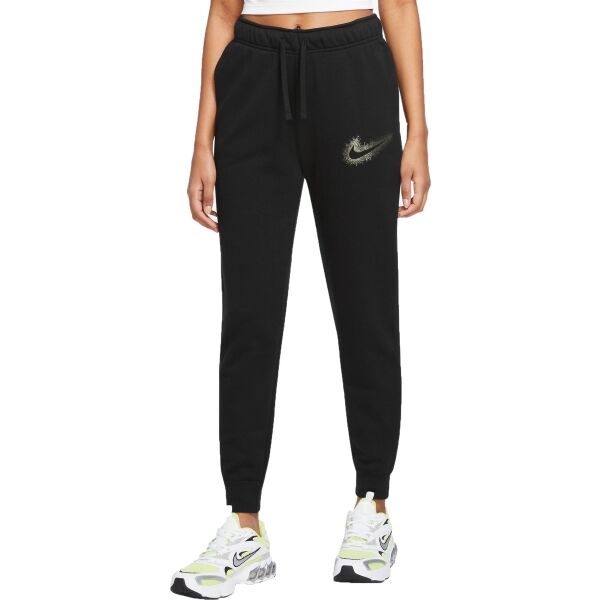 Nike NSW STRDST FLC GX JGGR Дамски спортен панталон, черно, размер