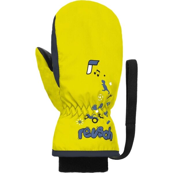 Reusch KIDS MITTEN CR Детски зимни ръкавици, жълто, veľkosť 4