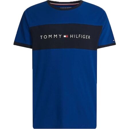 Tommy Hilfiger CN SS TEE LOGO FLAG - Мъжка тениска