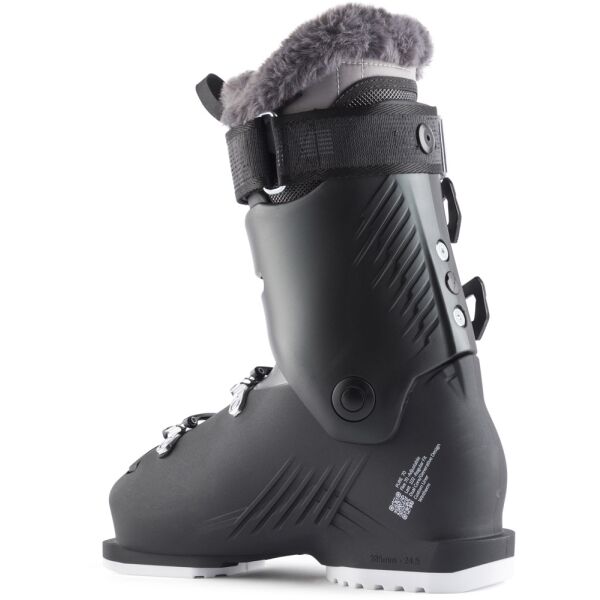 Rossignol PURE 70 Дамски  обувки за ски, черно, Veľkosť 26