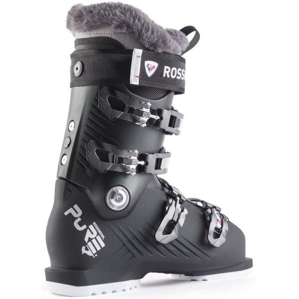 Rossignol PURE 70 Дамски  обувки за ски, черно, Veľkosť 25