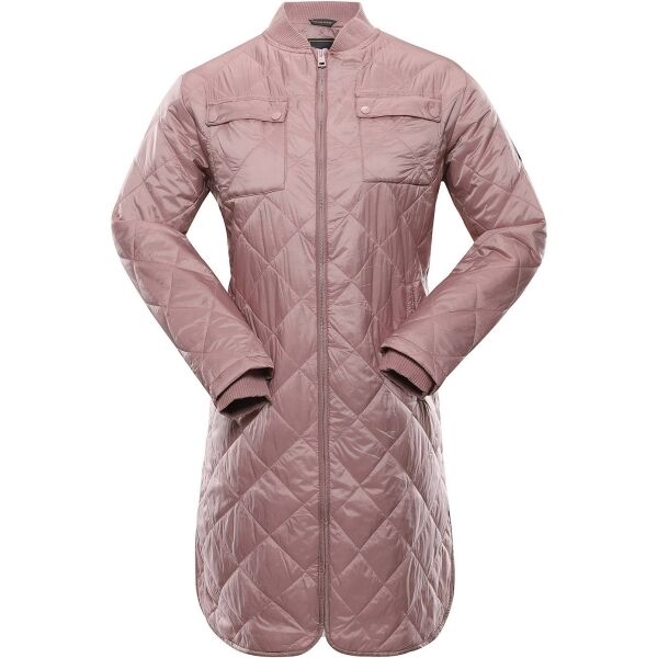 NAX LOZERA Női kabát, rózsaszín, méret XS