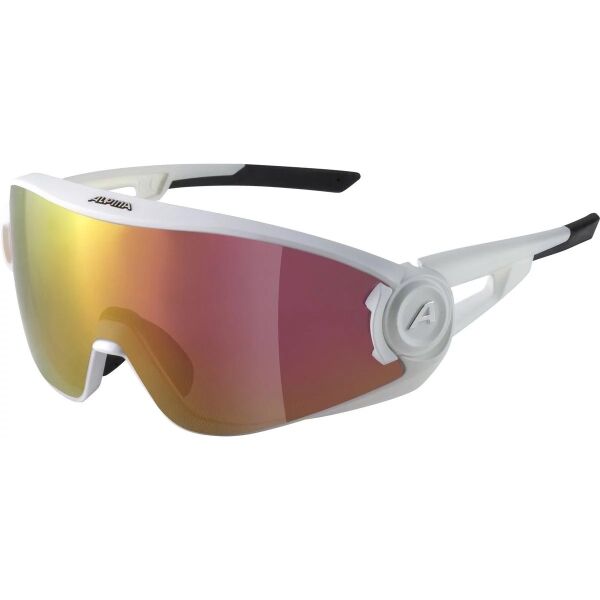 Alpina Sports 5W1NG QV Fotochromatické Slnečné Okuliare, Biela, Veľkosť Os