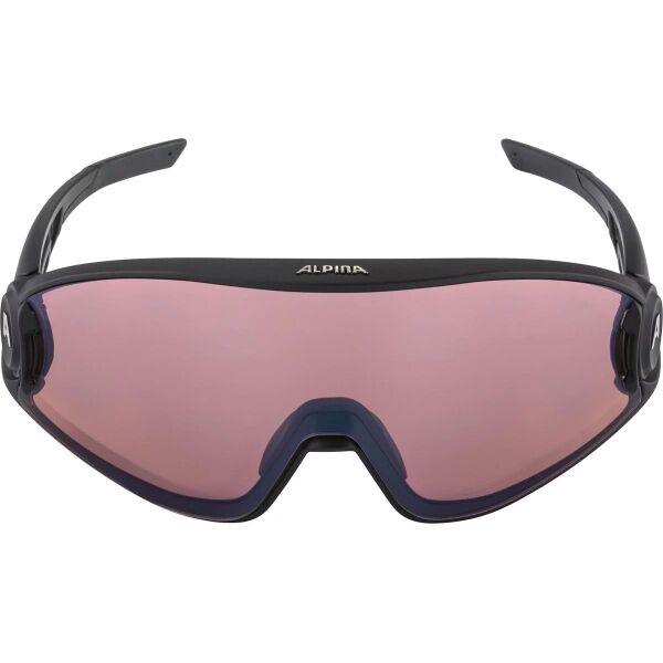 Alpina Sports 5W1NG Q Sonnenbrille, Schwarz, Größe Os