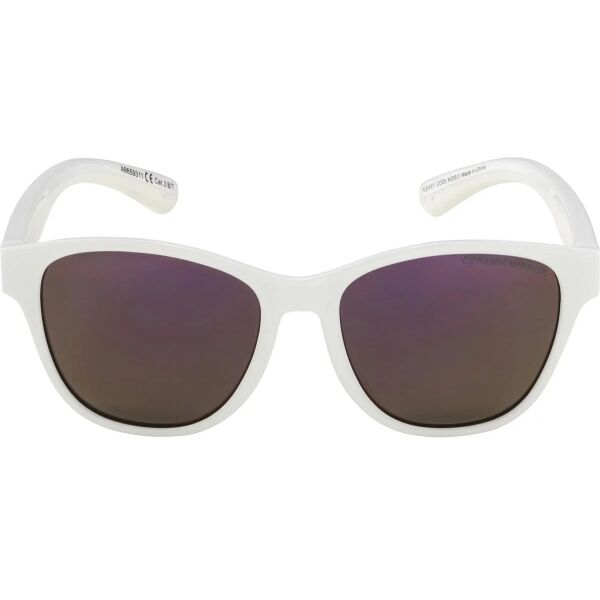 Alpina Sports FLEXXY COO KIDS II Sonnenbrille, Weiß, Größe Os