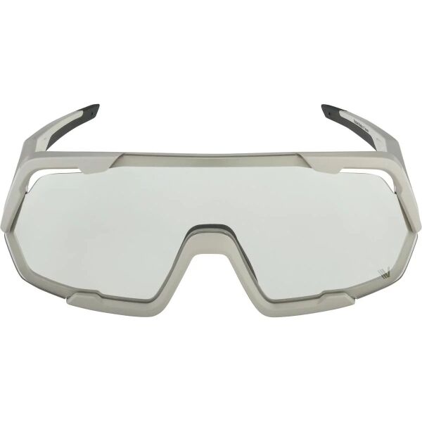 Alpina Sports ROCKET V+ Fotochromatische Sonnenbrille, Grau, Größe Os