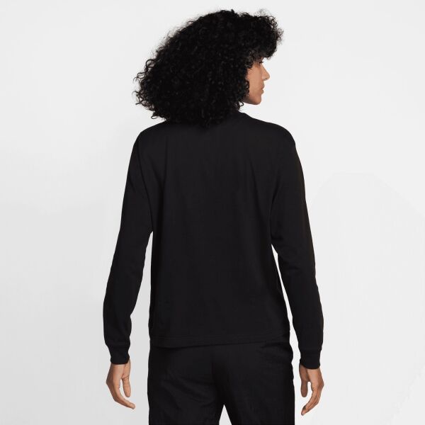 Nike NSW TEE OC 1 LS BOXY Langärmliges Damenshirt, Schwarz, Größe S