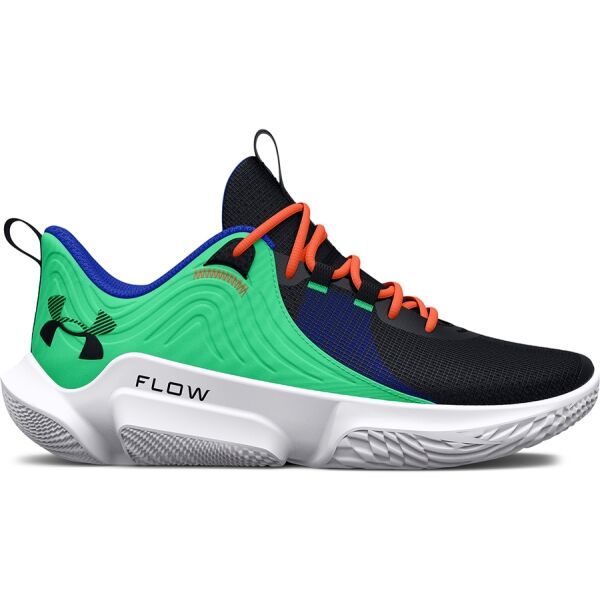 Under Armour FLOW FUTR X 2 Обувки за баскетбол, светло-зелено, размер 45.5