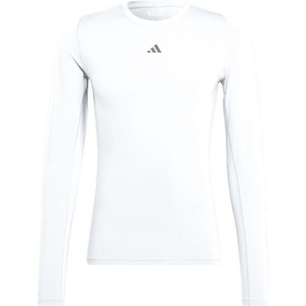 Adidas TF LS TEE Мъжка тениска, бяло, Veľkosť XXL