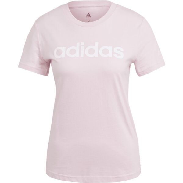 adidas LIN T Női póló, rózsaszín, méret S