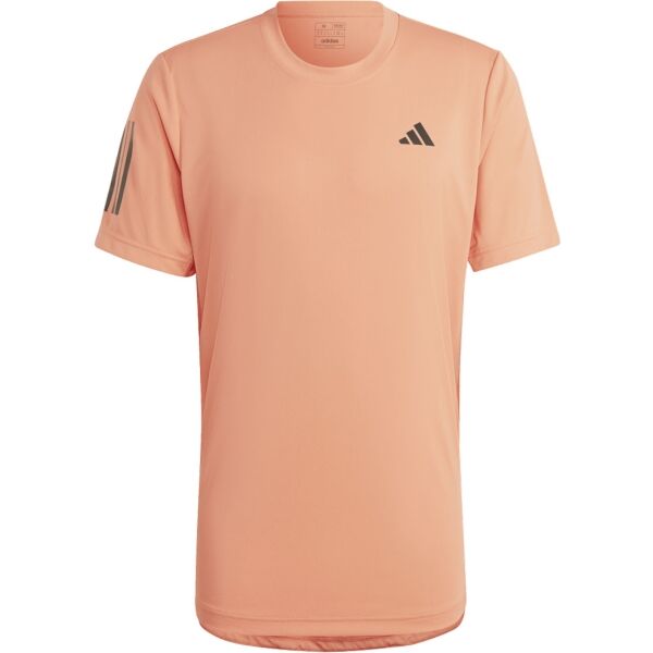 Adidas CLUB 3STR TEE Herren Tennishemd, Orange, Größe XXL