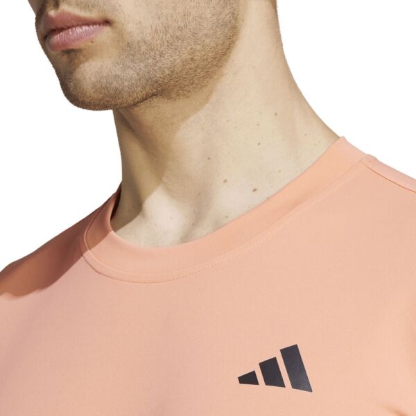Adidas CLUB 3STR TEE Pánske Tenisové Tričko, Oranžová, Veľkosť S