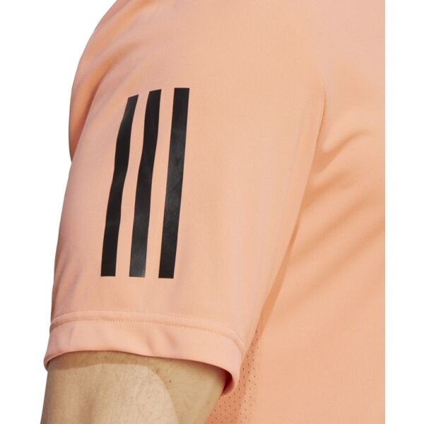 Adidas CLUB 3STR TEE Herren Tennishemd, Orange, Größe XXL
