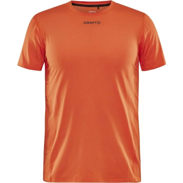 Craft ADV ESSENCE SS TEE M Férfi funkcionális póló, narancssárga, méret XL