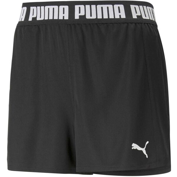 Puma TRAIN ALL DAY KNIT 3 SHORT Дамски къси панталони, черно, размер