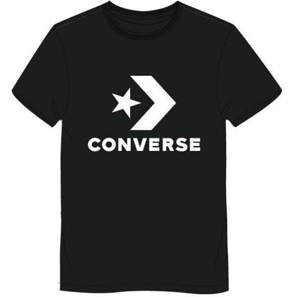Converse STANDARD FIT CENTER FRONT LARGE LOGO STAR CHEV SS TEE Uniszex póló, fekete, méret S