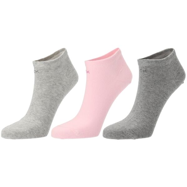 Calvin Klein SNEAKER 3P Дамски чорапи, сиво, размер
