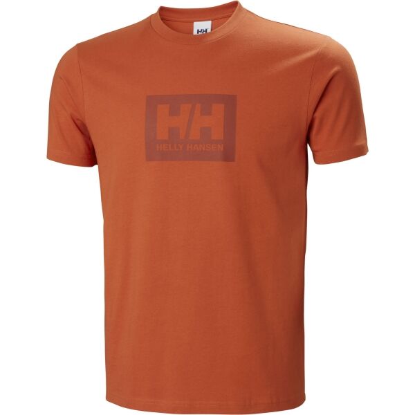 Helly Hansen HH BOX TEE Férfi póló, narancssárga, méret XL