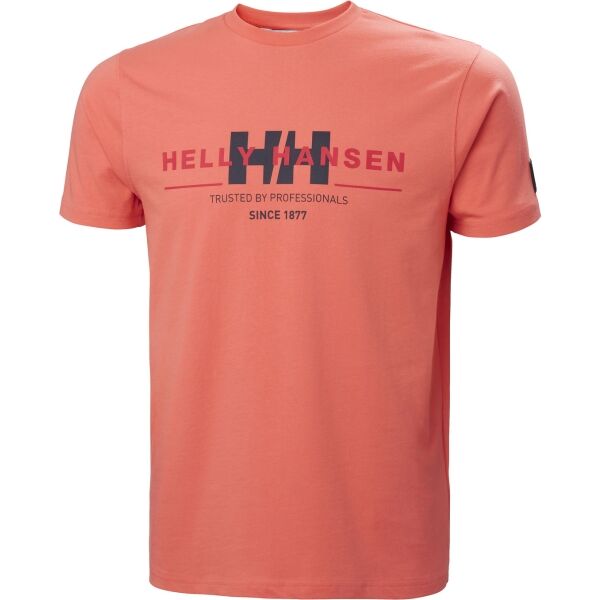 Helly Hansen RWB GRAPHIC T-SHIRT Férfi póló, lazac, méret S