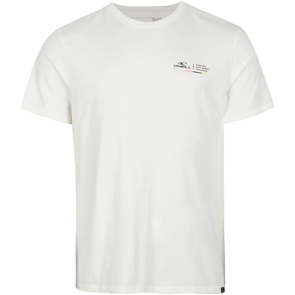 O'Neill SNSC BOX T-SHIRT Herrenshirt, Weiß, Größe S