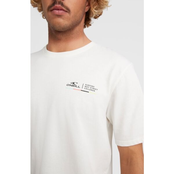 O'Neill SNSC BOX T-SHIRT Herrenshirt, Weiß, Größe S