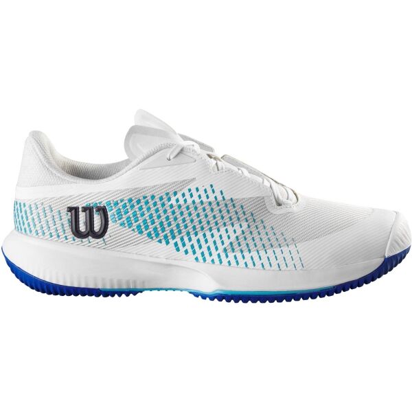 Wilson KAOS SWIFT 1.5 Мъжки обувки за тенис, бяло, размер 45 1/3