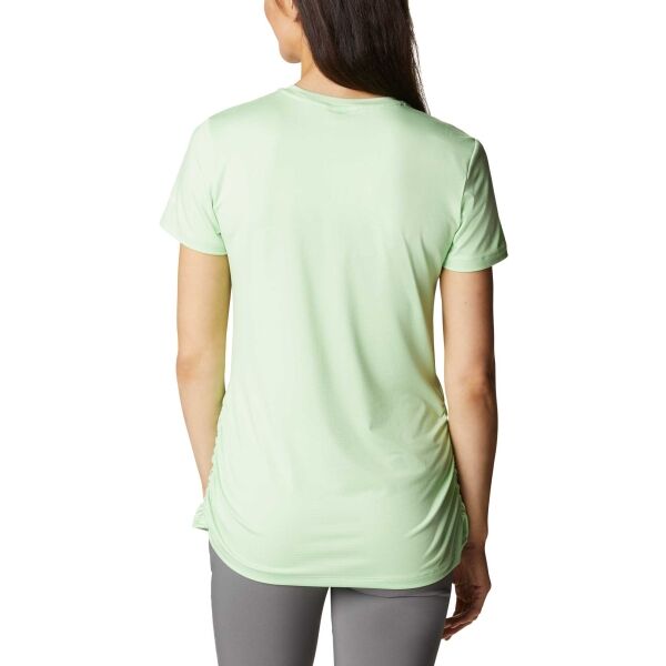 Columbia LESLIE FALLS™ SHORT SLEEVE Damenshirt, Hellgrün, Größe S