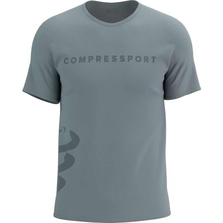 Compressport LOGO SS TSHIRT - Pánske tréningové tričko